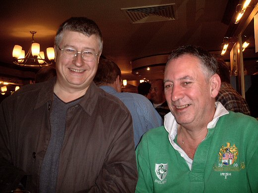 Andy Collins (62-69), Seamus Farrelly (63-68).