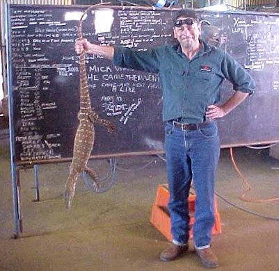 Keith Harding (Crocodile Hunter?) December 2002